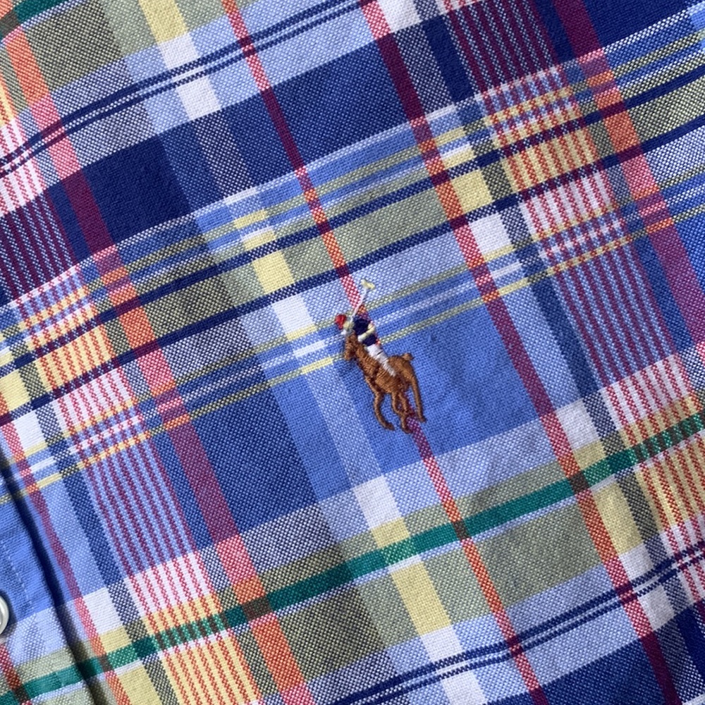 Ralph Lauren Plaid Shirt — Medium - Picture 2 of 10